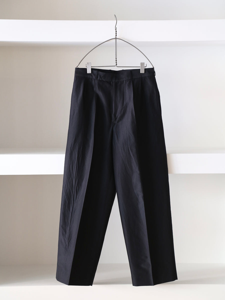 blurhms 26SS Silk-Wo-Co Two-tuck Slacks